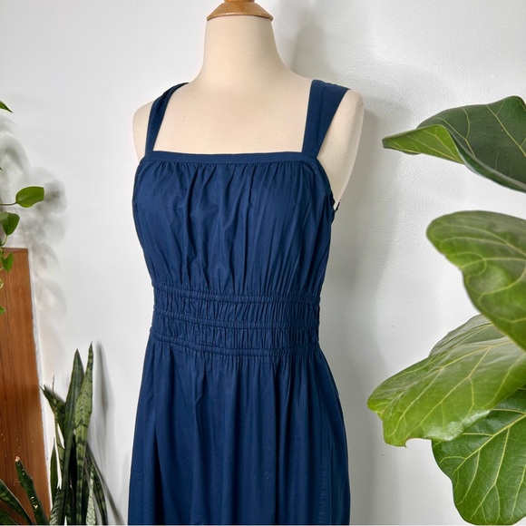 NWT Loft Navy Blue Maxi Dress - Picture 3 of 7